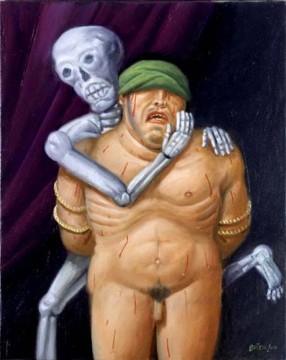 consuelo del secuestrado Fernando Botero Peinture à l'huile
